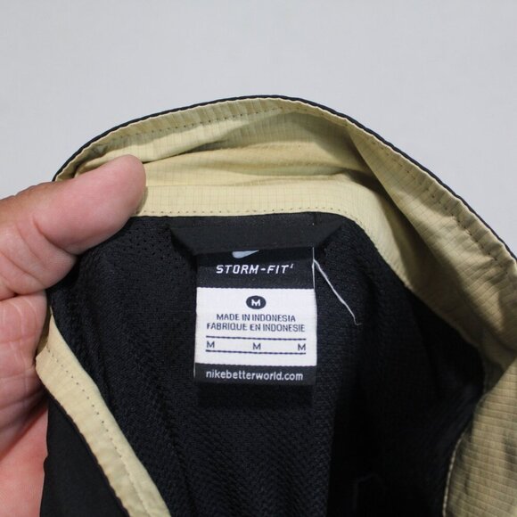 Nike Storm Fit Black Men Windbreaker Vanderbilt NCAA Size Meduim - Picture 11 of 12